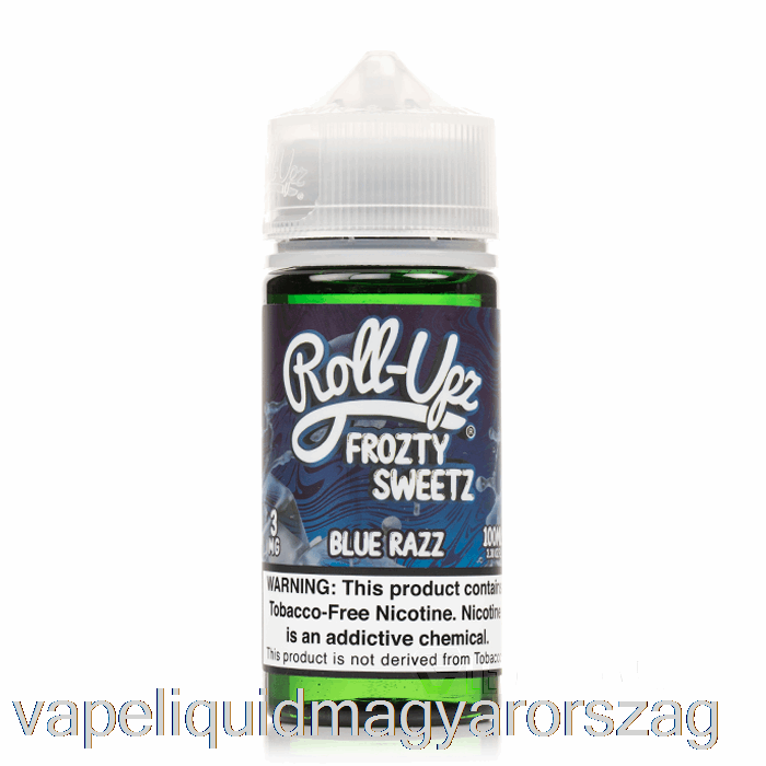 Kék Málna Jég - Lé Roll-upz E-liquid - 100ml 3mg Vape Folyadék